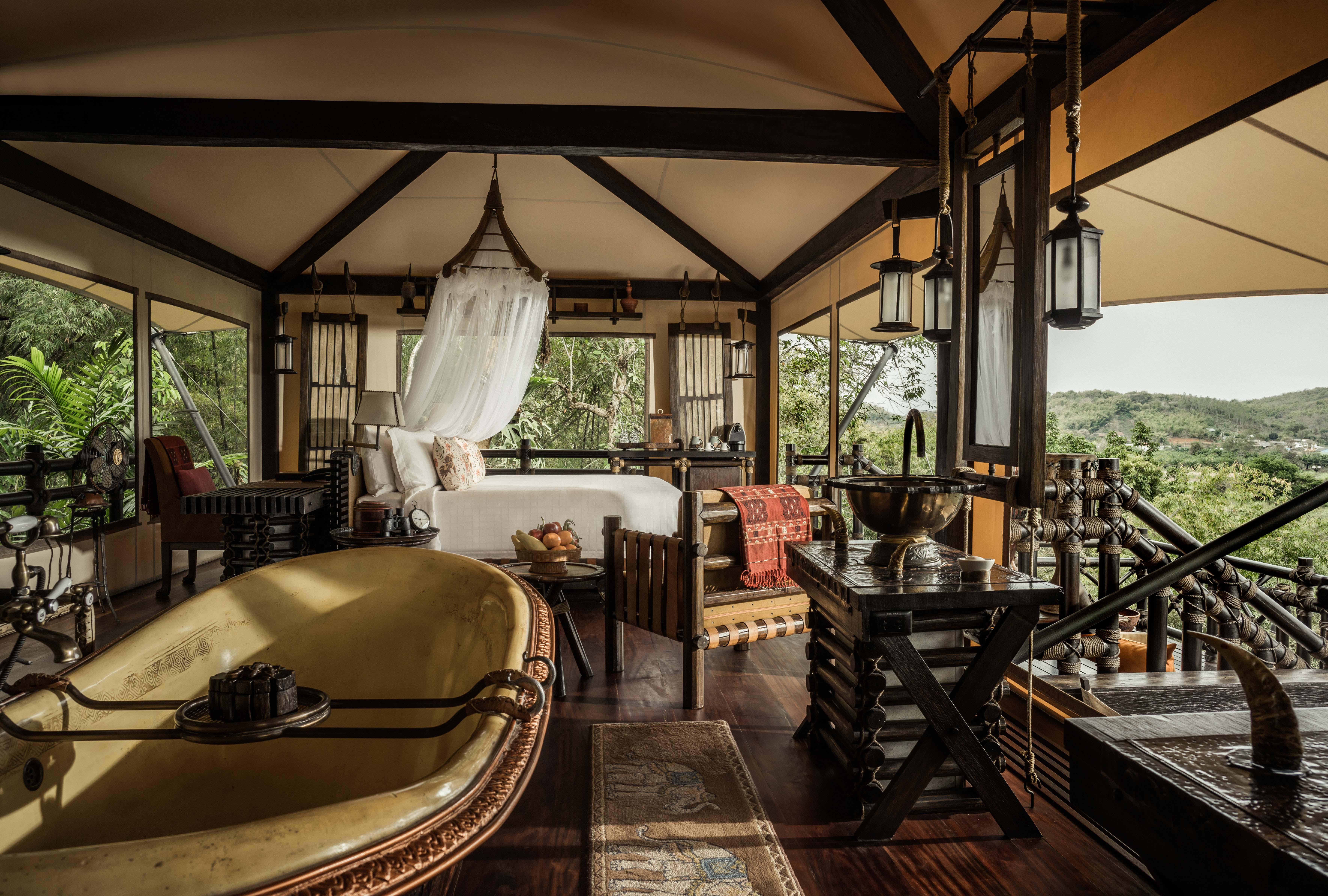 Four Seasons Tented Camp Goldenes Dreieck Exterior foto